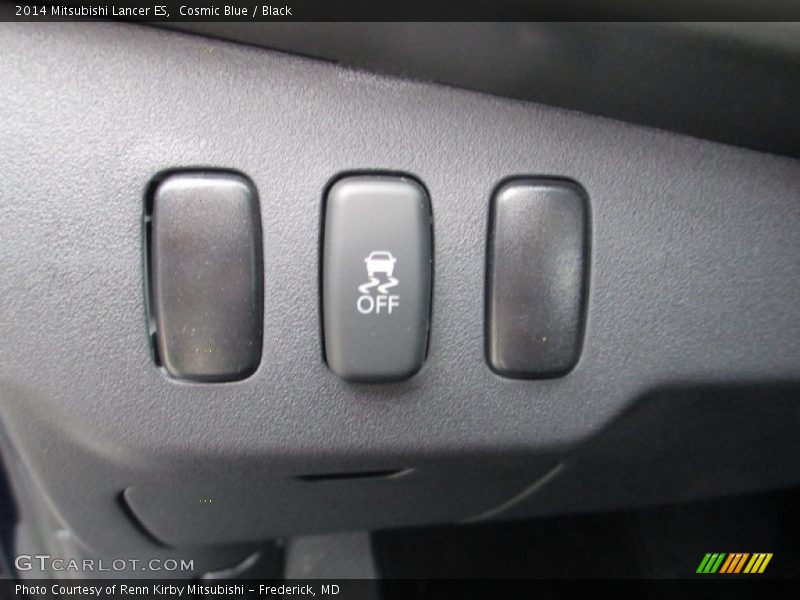 Cosmic Blue / Black 2014 Mitsubishi Lancer ES