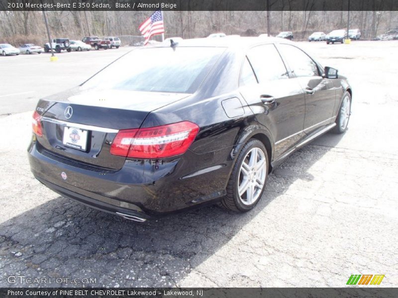 Black / Almond Beige 2010 Mercedes-Benz E 350 Sedan