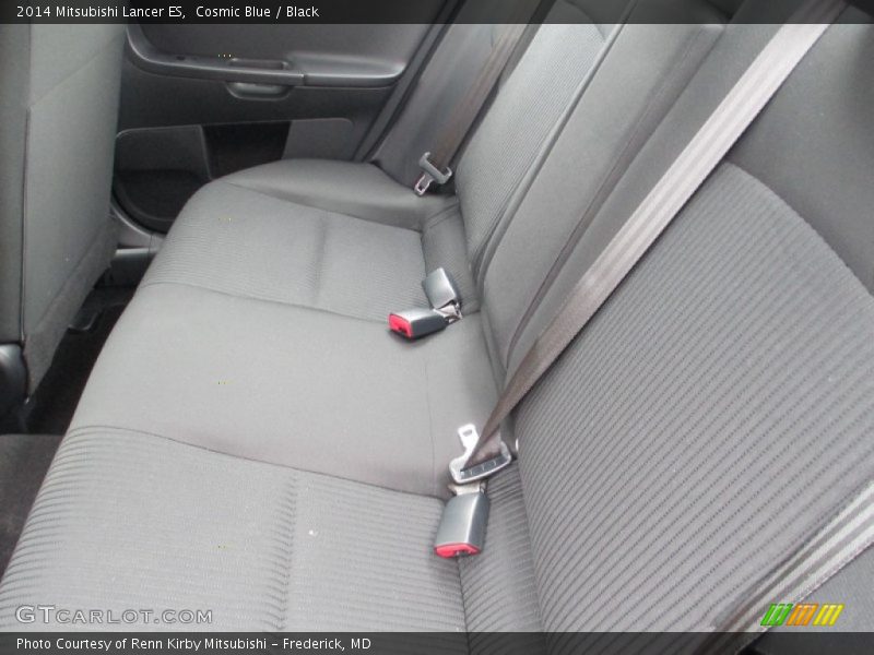 Cosmic Blue / Black 2014 Mitsubishi Lancer ES