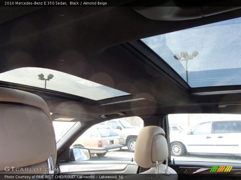Black / Almond Beige 2010 Mercedes-Benz E 350 Sedan