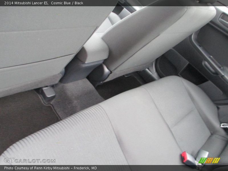Cosmic Blue / Black 2014 Mitsubishi Lancer ES