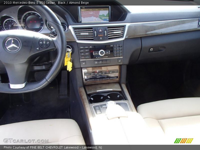 Black / Almond Beige 2010 Mercedes-Benz E 350 Sedan