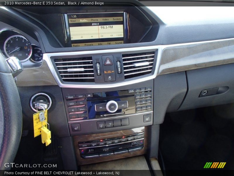 Black / Almond Beige 2010 Mercedes-Benz E 350 Sedan