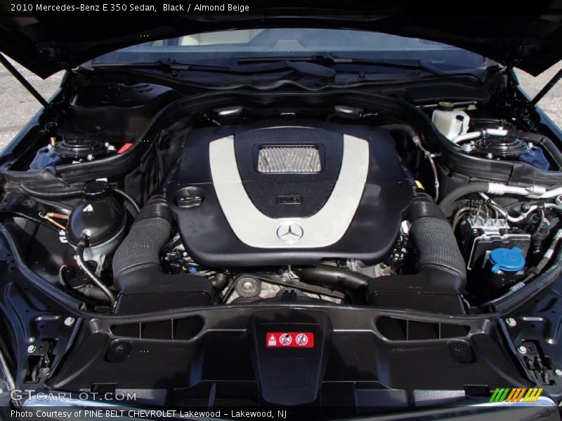 Black / Almond Beige 2010 Mercedes-Benz E 350 Sedan