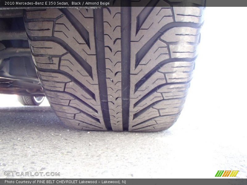 Black / Almond Beige 2010 Mercedes-Benz E 350 Sedan