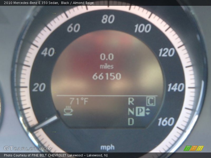 Black / Almond Beige 2010 Mercedes-Benz E 350 Sedan