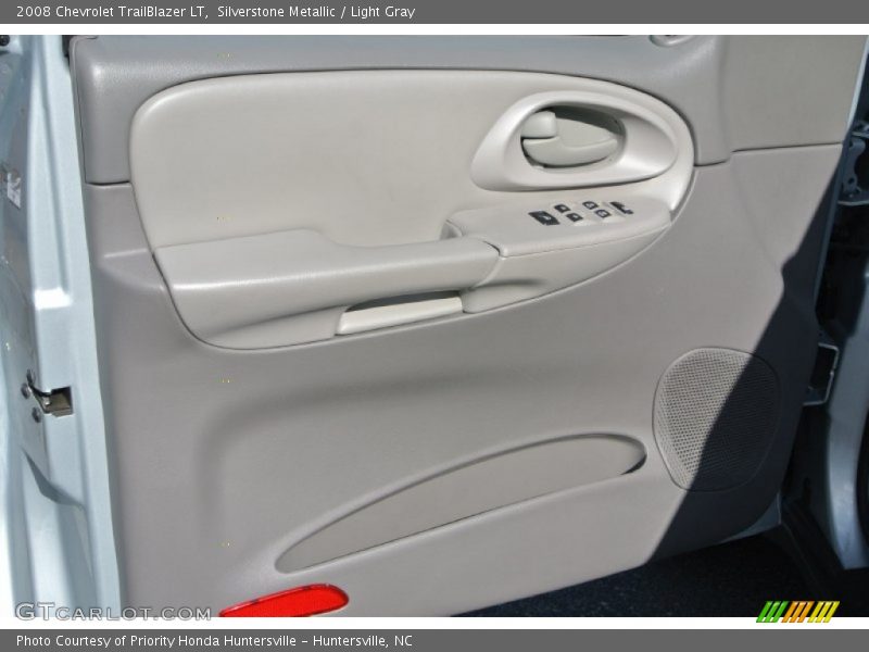 Silverstone Metallic / Light Gray 2008 Chevrolet TrailBlazer LT