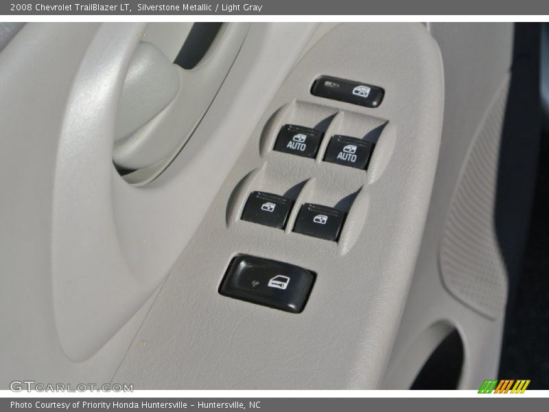 Silverstone Metallic / Light Gray 2008 Chevrolet TrailBlazer LT