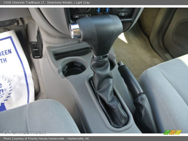 Silverstone Metallic / Light Gray 2008 Chevrolet TrailBlazer LT