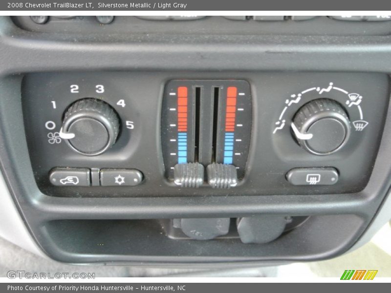 Silverstone Metallic / Light Gray 2008 Chevrolet TrailBlazer LT