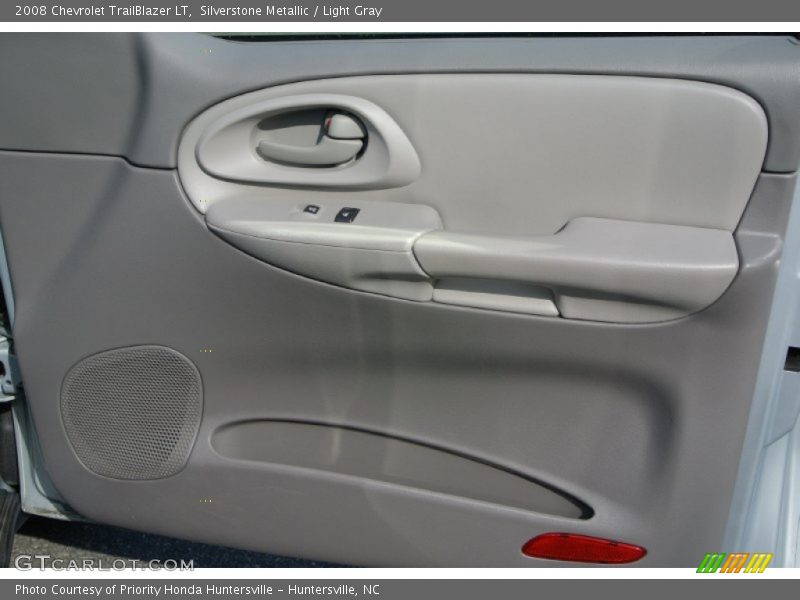 Silverstone Metallic / Light Gray 2008 Chevrolet TrailBlazer LT