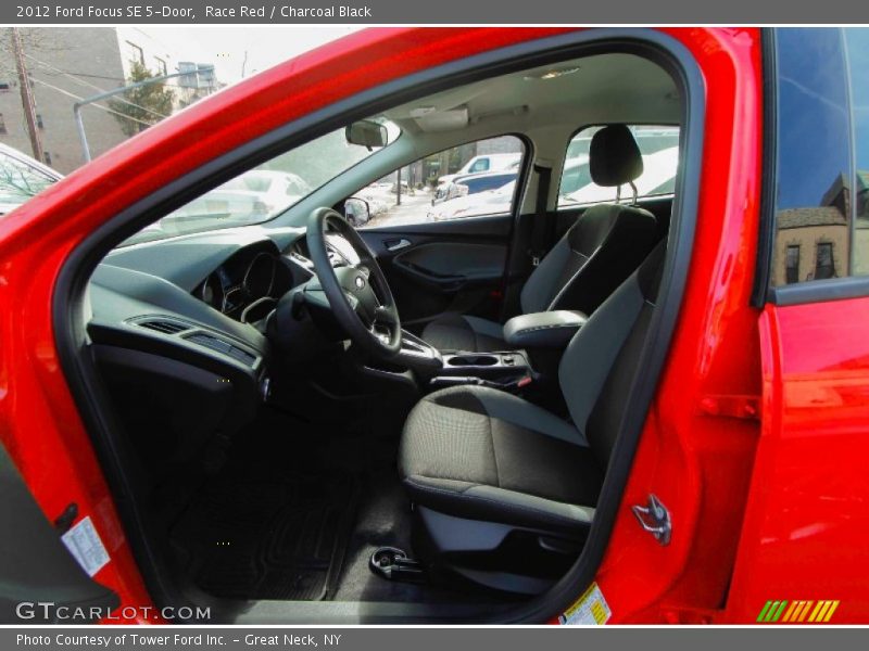 Race Red / Charcoal Black 2012 Ford Focus SE 5-Door