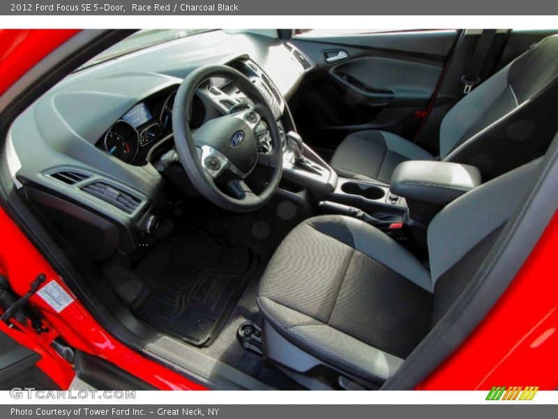 Race Red / Charcoal Black 2012 Ford Focus SE 5-Door