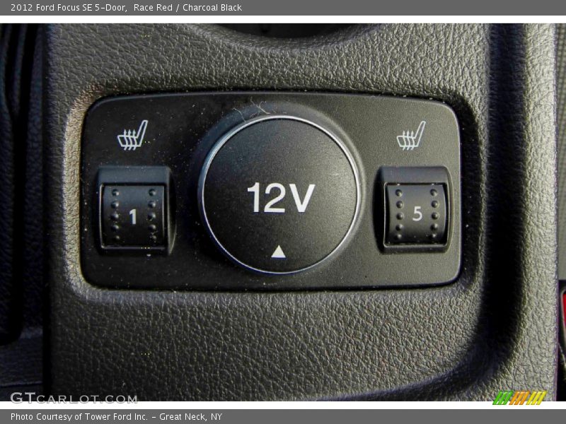 Race Red / Charcoal Black 2012 Ford Focus SE 5-Door