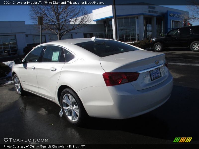 White Diamond Tricoat / Jet Black/Mojave 2014 Chevrolet Impala LT