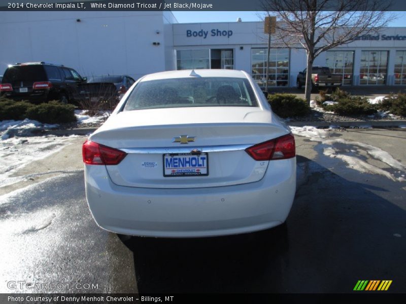 White Diamond Tricoat / Jet Black/Mojave 2014 Chevrolet Impala LT