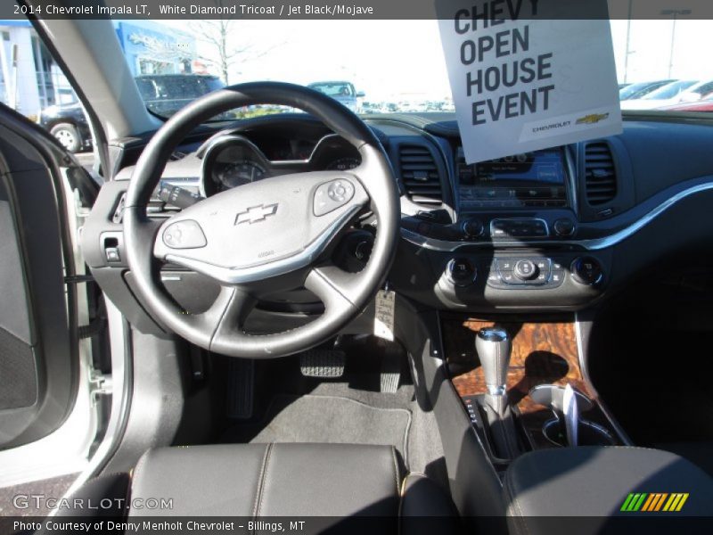 White Diamond Tricoat / Jet Black/Mojave 2014 Chevrolet Impala LT