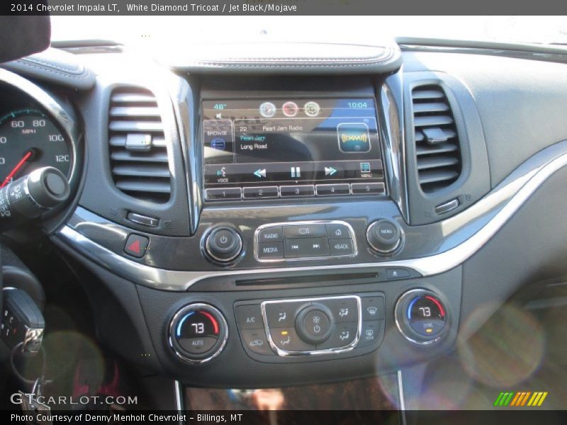 White Diamond Tricoat / Jet Black/Mojave 2014 Chevrolet Impala LT