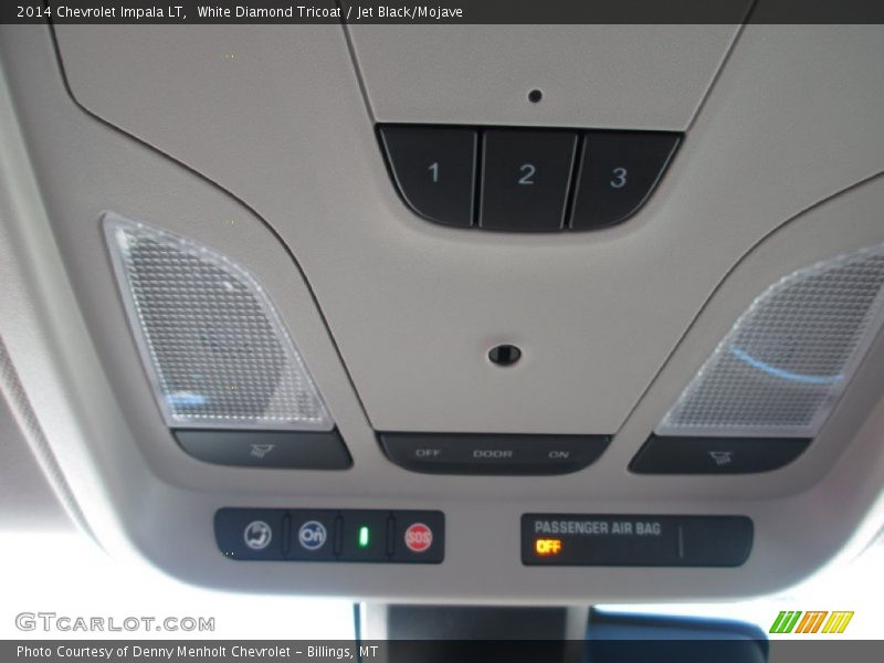 White Diamond Tricoat / Jet Black/Mojave 2014 Chevrolet Impala LT