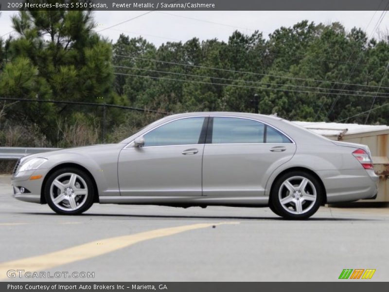  2009 S 550 Sedan Pewter Metallic