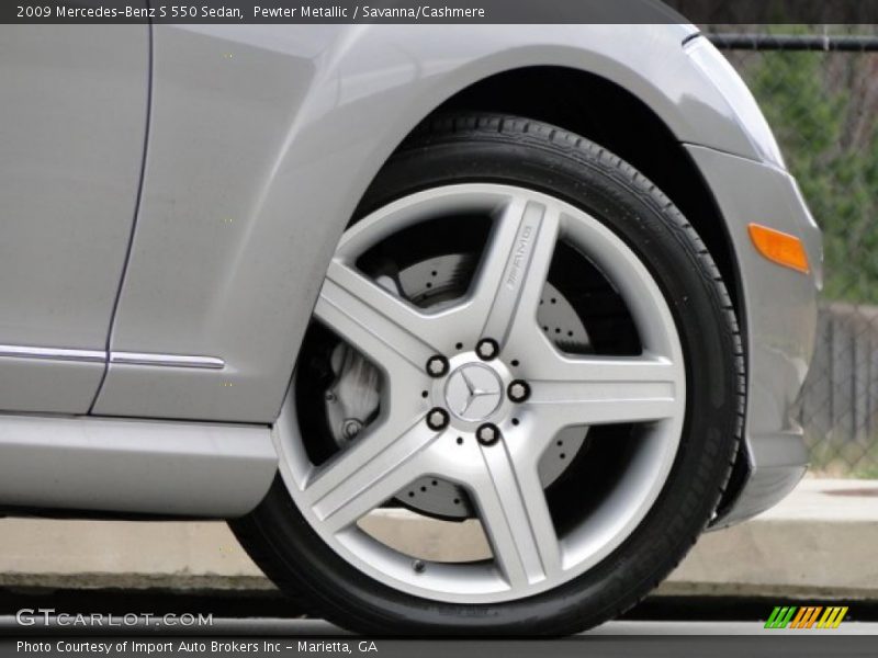  2009 S 550 Sedan Wheel