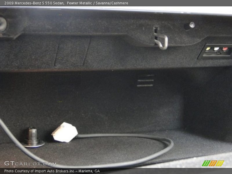 Pewter Metallic / Savanna/Cashmere 2009 Mercedes-Benz S 550 Sedan