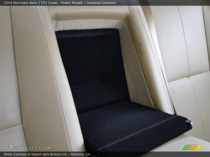Pewter Metallic / Savanna/Cashmere 2009 Mercedes-Benz S 550 Sedan