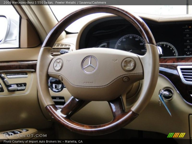  2009 S 550 Sedan Steering Wheel