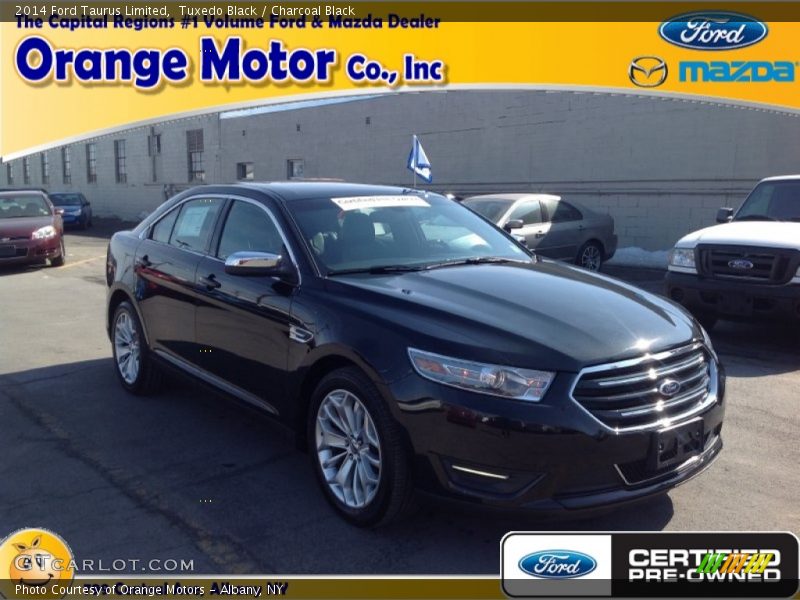 Tuxedo Black / Charcoal Black 2014 Ford Taurus Limited