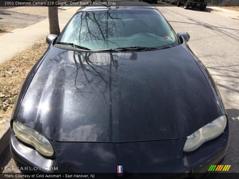 Onyx Black / Medium Gray 2001 Chevrolet Camaro Z28 Coupe