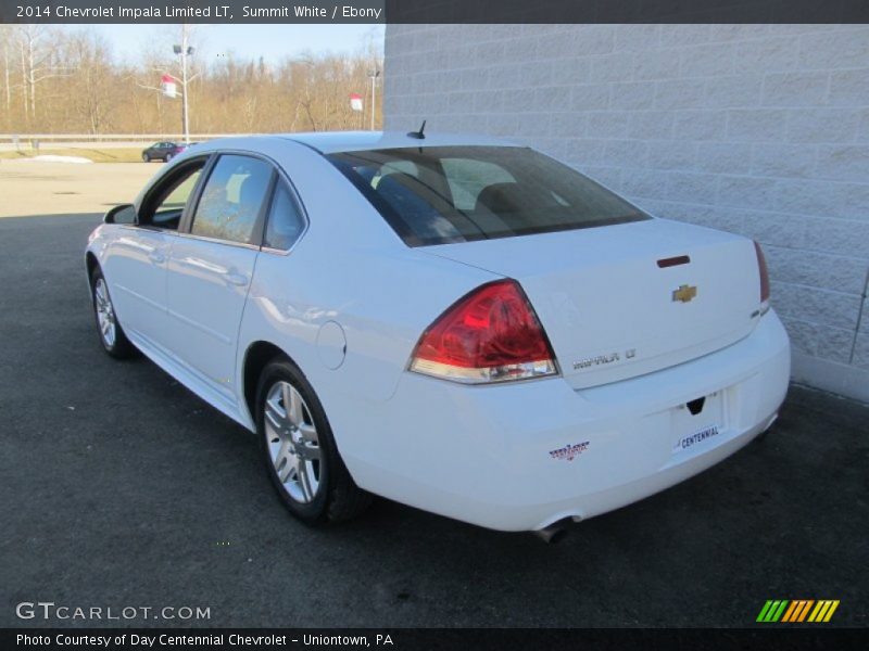 Summit White / Ebony 2014 Chevrolet Impala Limited LT