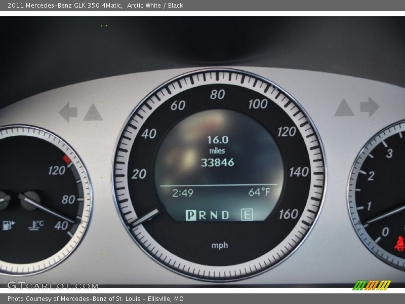 Arctic White / Black 2011 Mercedes-Benz GLK 350 4Matic