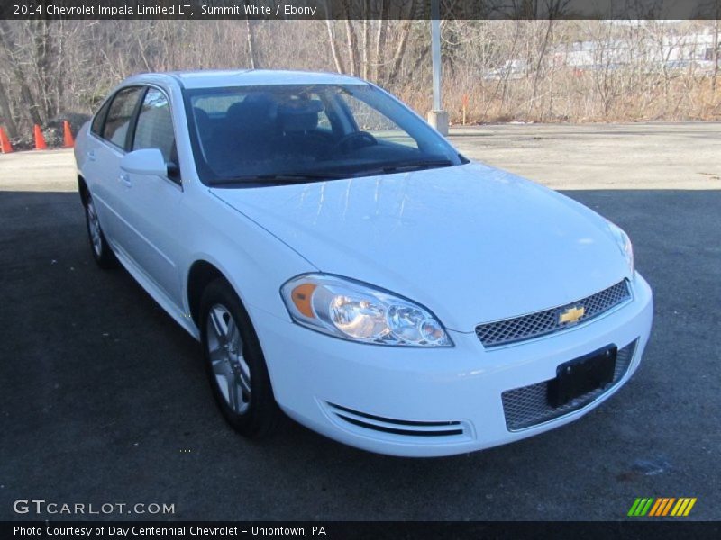 Summit White / Ebony 2014 Chevrolet Impala Limited LT