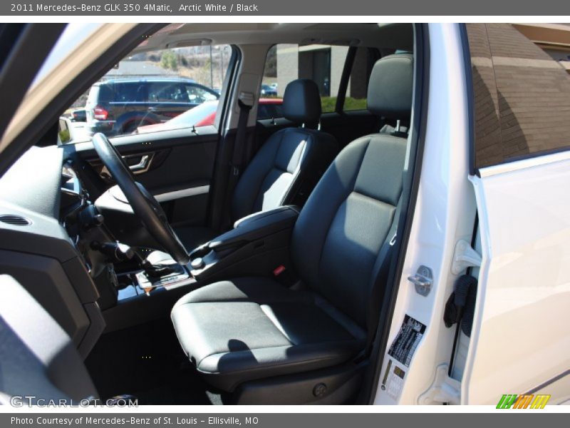 Arctic White / Black 2011 Mercedes-Benz GLK 350 4Matic