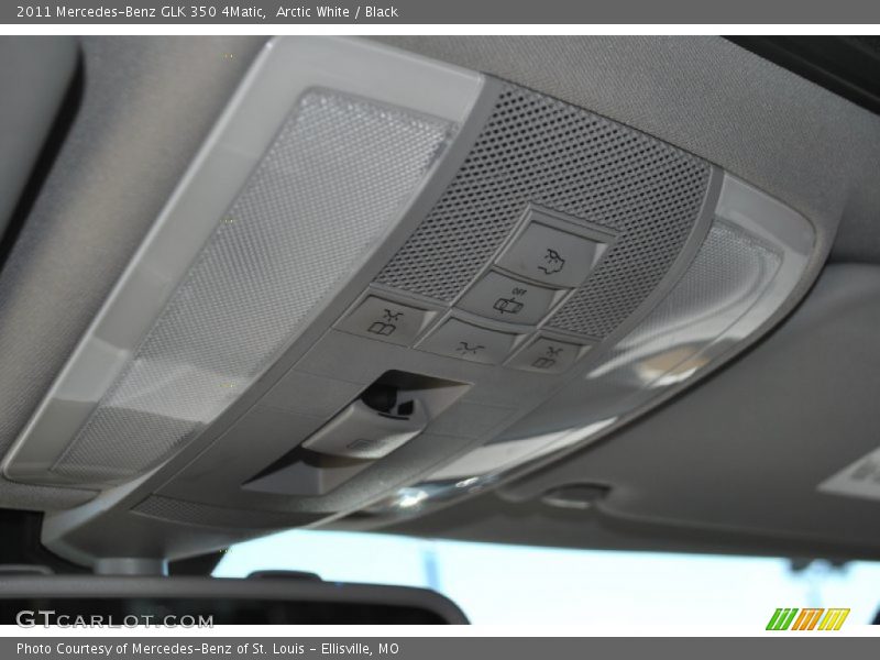 Arctic White / Black 2011 Mercedes-Benz GLK 350 4Matic
