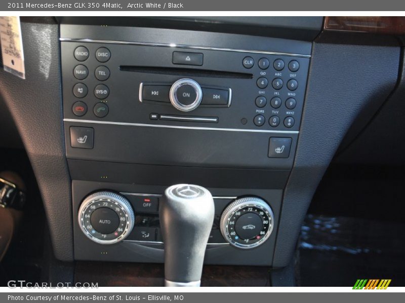 Arctic White / Black 2011 Mercedes-Benz GLK 350 4Matic