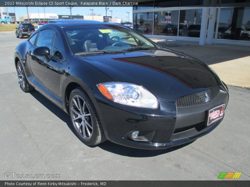 Kalapana Black / Dark Charcoal 2012 Mitsubishi Eclipse GS Sport Coupe