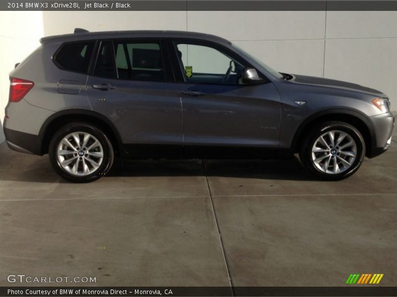Jet Black / Black 2014 BMW X3 xDrive28i