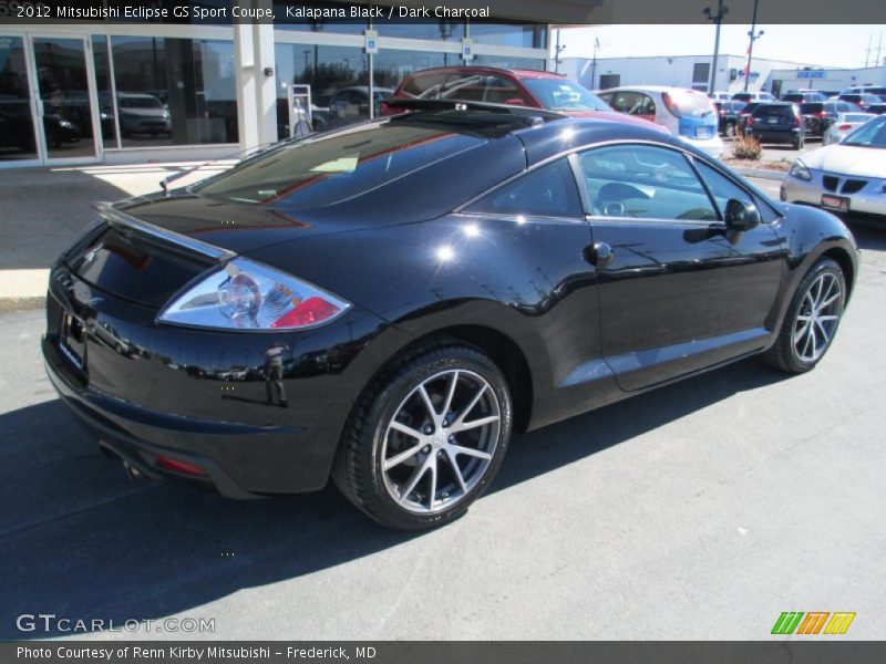 Kalapana Black / Dark Charcoal 2012 Mitsubishi Eclipse GS Sport Coupe