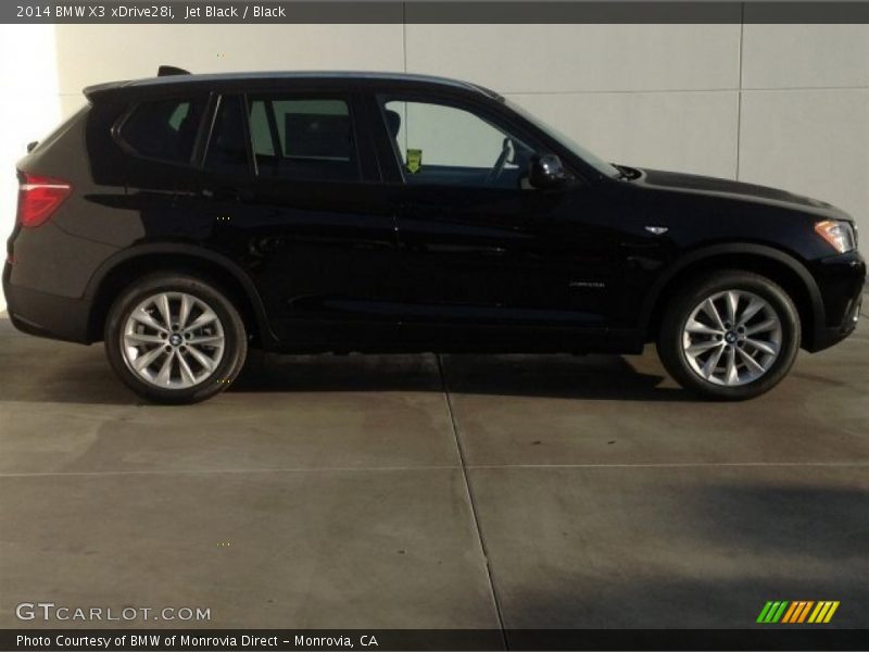 Jet Black / Black 2014 BMW X3 xDrive28i