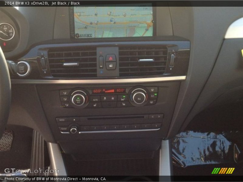Jet Black / Black 2014 BMW X3 xDrive28i