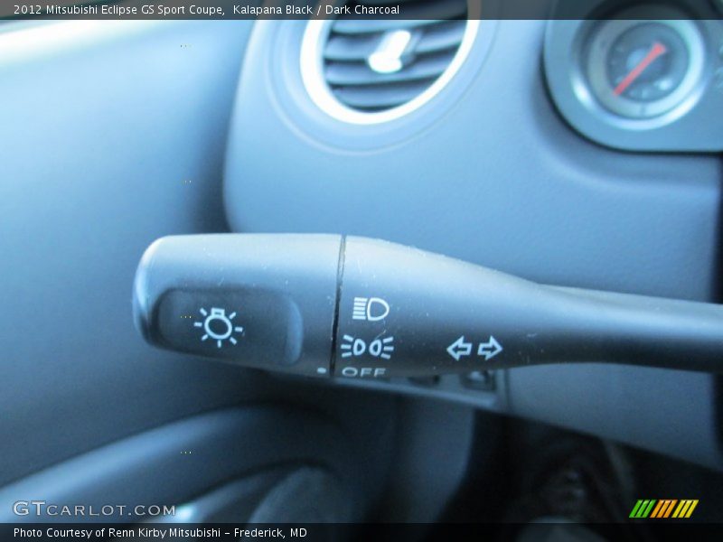 Kalapana Black / Dark Charcoal 2012 Mitsubishi Eclipse GS Sport Coupe