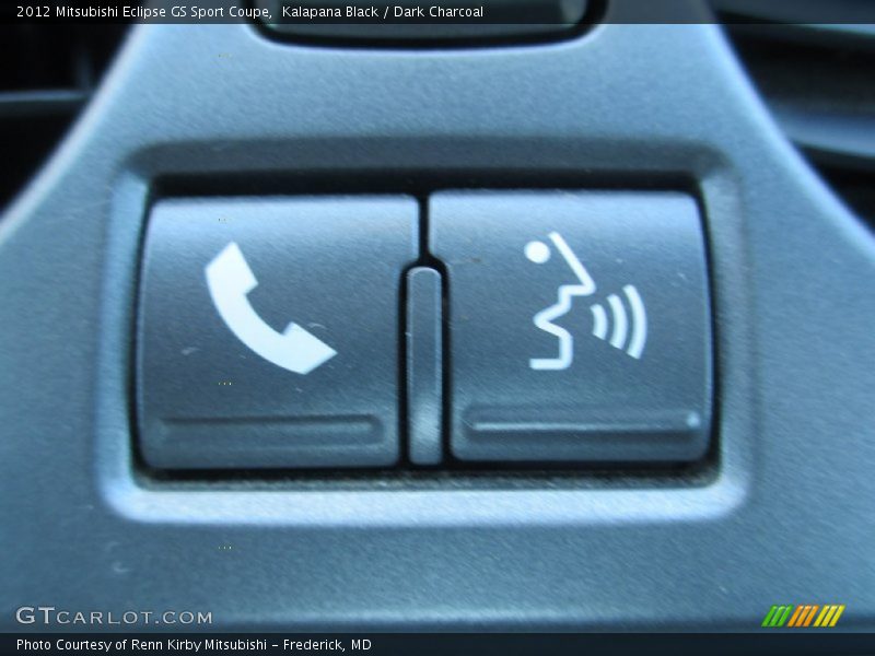 Kalapana Black / Dark Charcoal 2012 Mitsubishi Eclipse GS Sport Coupe