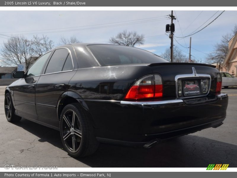 Black / Shale/Dove 2005 Lincoln LS V6 Luxury