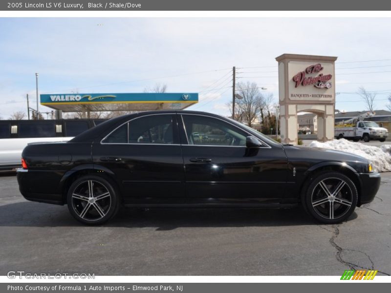 Black / Shale/Dove 2005 Lincoln LS V6 Luxury