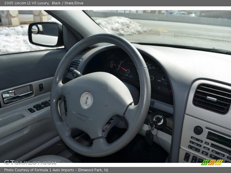 Black / Shale/Dove 2005 Lincoln LS V6 Luxury