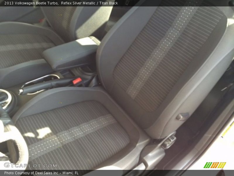 Reflex Silver Metallic / Titan Black 2013 Volkswagen Beetle Turbo