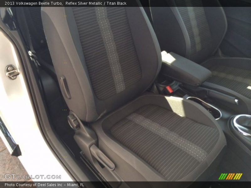 Reflex Silver Metallic / Titan Black 2013 Volkswagen Beetle Turbo