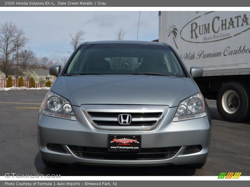 Slate Green Metallic / Gray 2006 Honda Odyssey EX-L