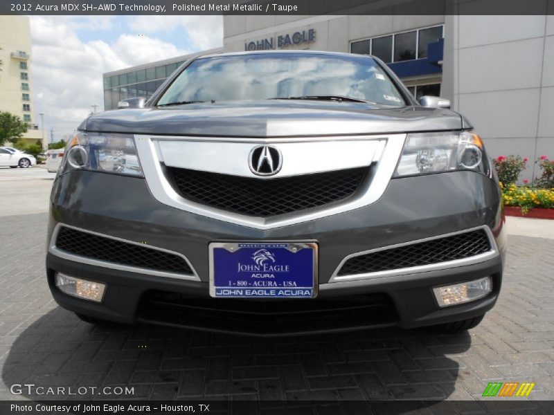 Polished Metal Metallic / Taupe 2012 Acura MDX SH-AWD Technology